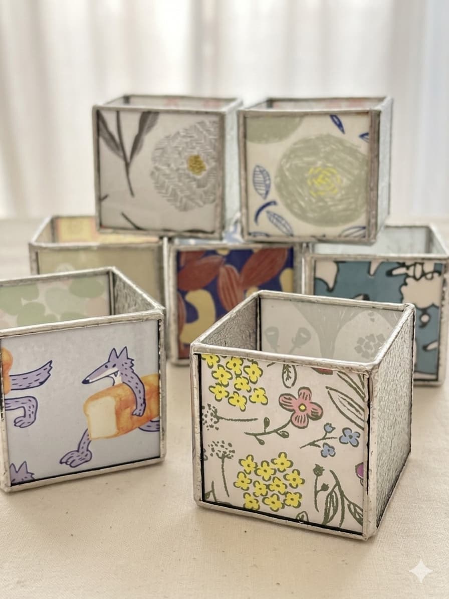 ましかく小物入れ - Tsubu  glass works | ArtNow