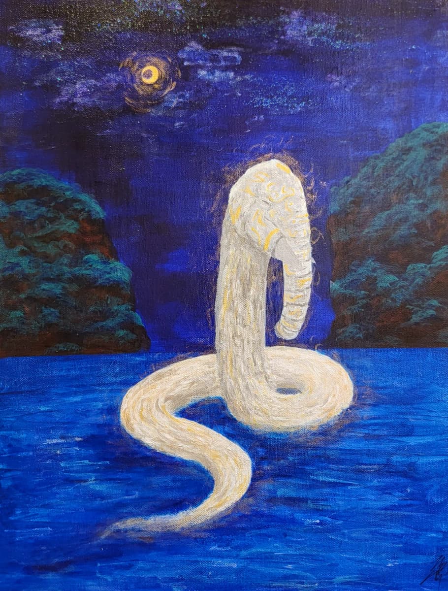 歩守ー白環象ー - 杉山文鳥 | ArtNow