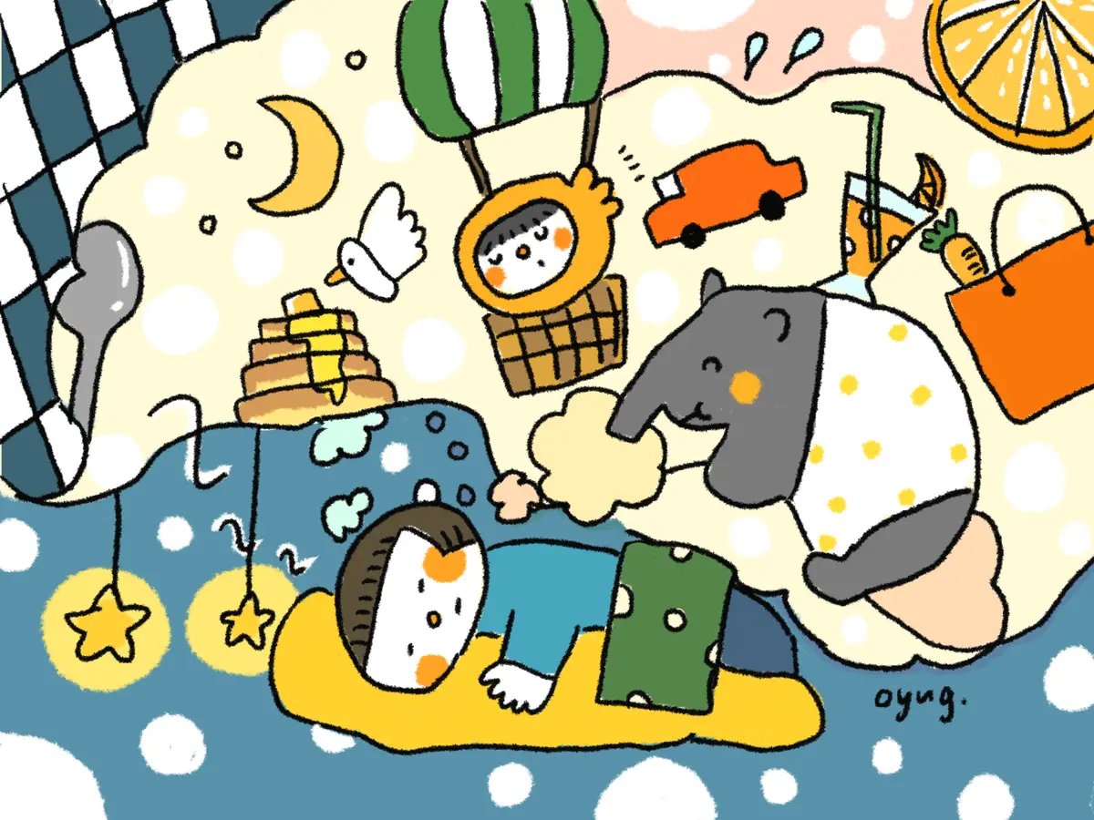 夢の中 - オユグちゃん | ArtNow