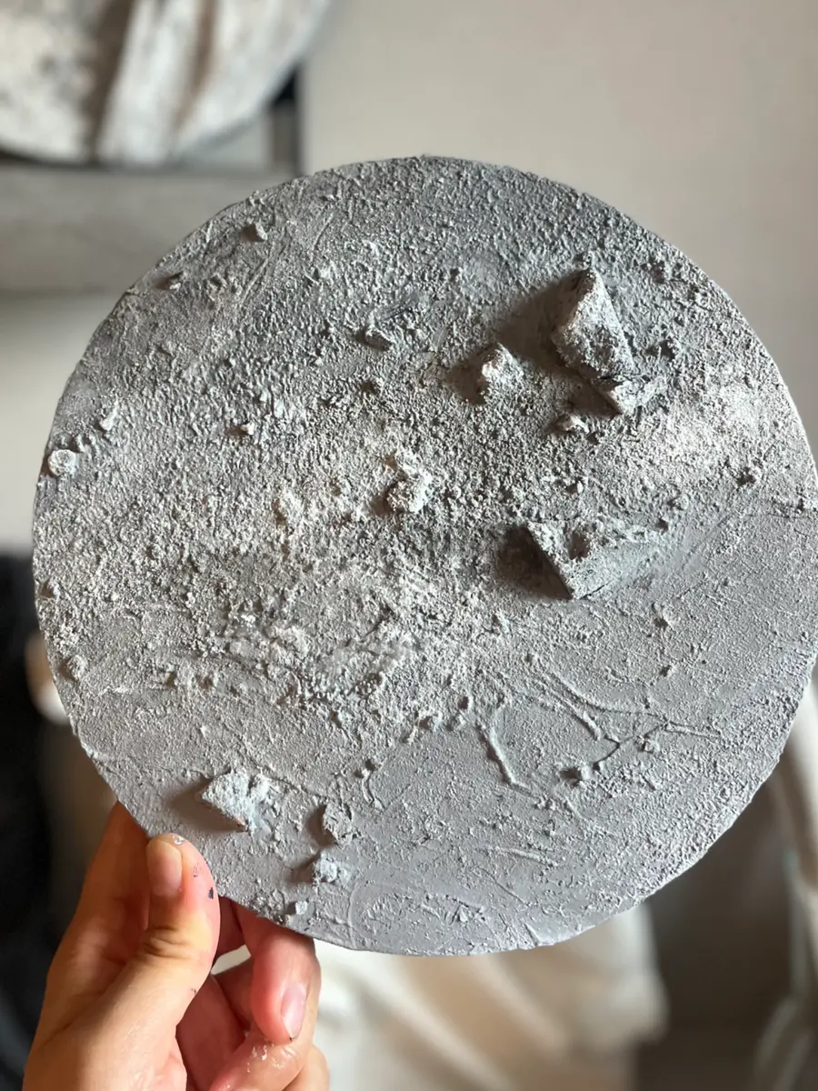 φ200mm 札幌軟石粉のアートパネル - pepo upcycle | ArtNow