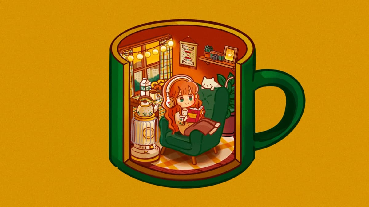 カフェオレと君と音楽と - はしもとあやね | ArtNow